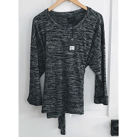 🆕🔥HOST PICK🎉LUCKY BRAND GORGEOUS GRAY WRAP FLARE LONGSLEEVE SEXY&SUPER SOFT - Picture 11 of 16